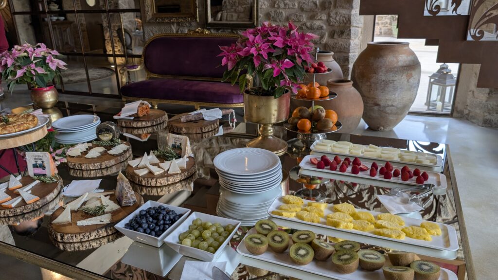 El desayuno en La Vella Farga