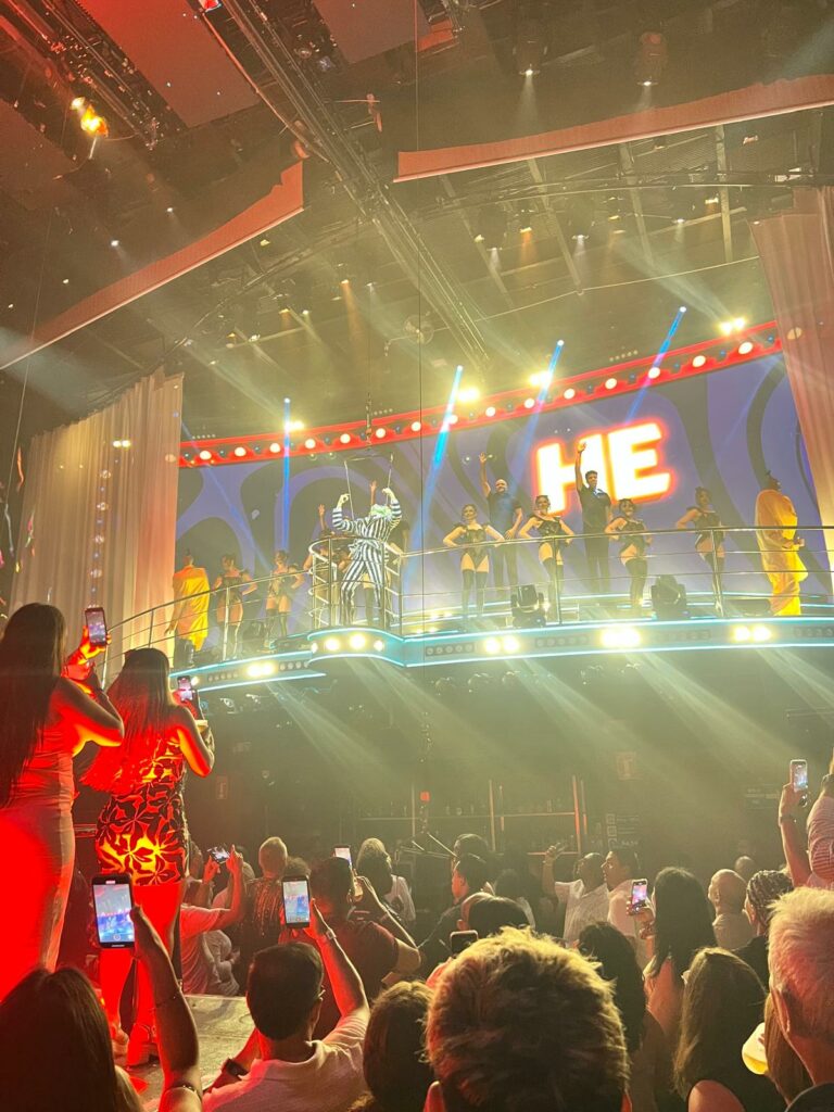 Espectáculo en Coco Bongo