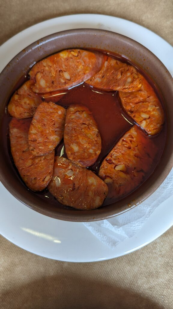Chorizo a la Sidra